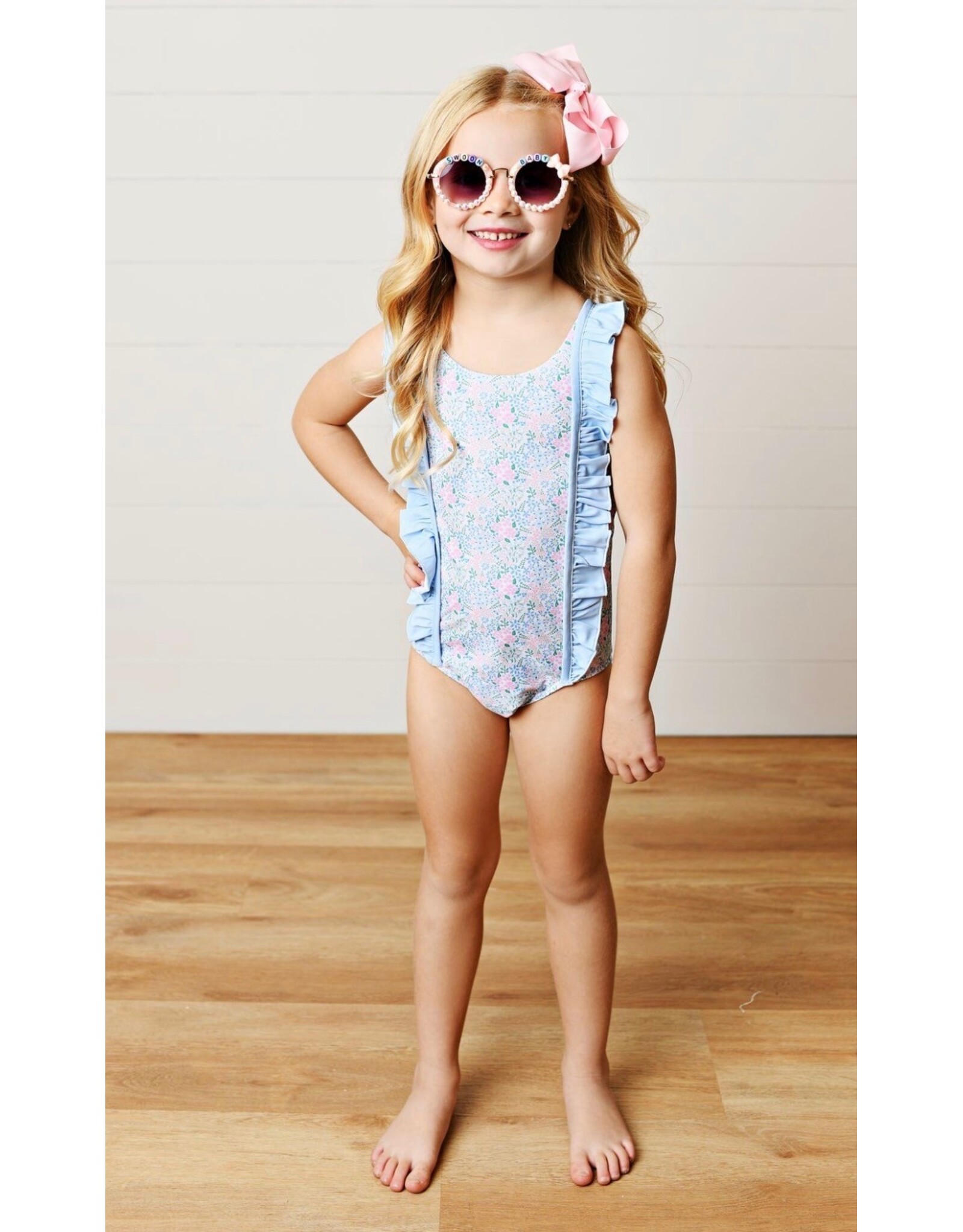 Swoon Baby Swoon Baby- Spring Ditsy One piece Swimsuit
