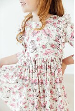 Mila & Rose Mila & Rose- Cowgirl Cutie 3/4 Ruffle Twirl Dress