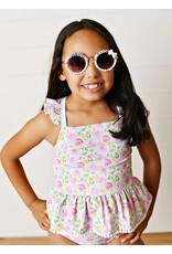 Swoon Baby Swoon Baby- Pink Posies 2PC Tunic Swim