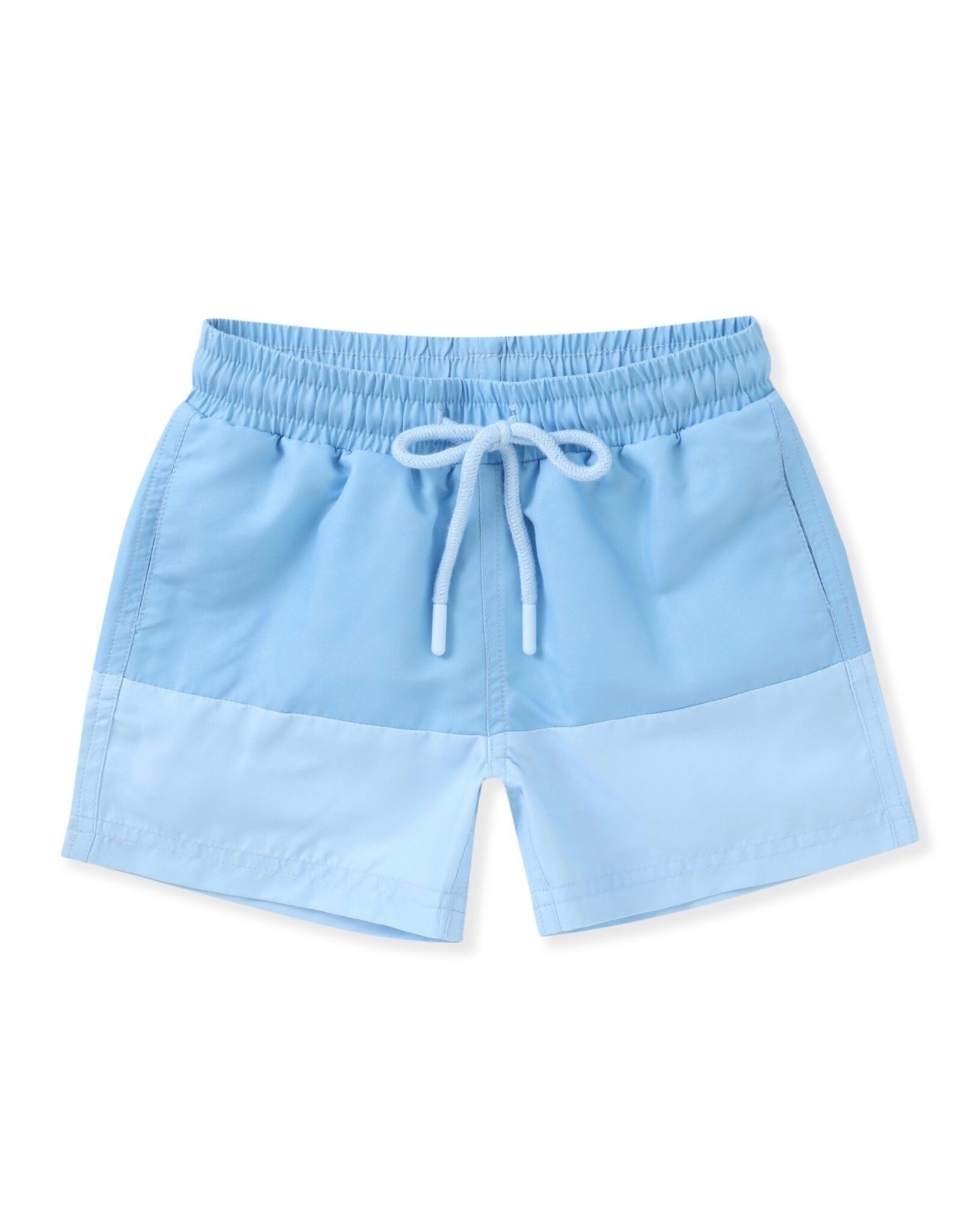 Swoon Baby Swoon Baby- Two-toned Blue Colorblock Swim Trunk