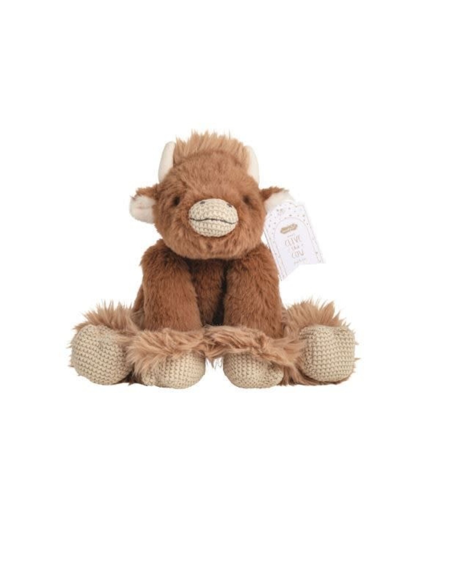 Mudpie Mud Pie- Clive Cow Plush Pal