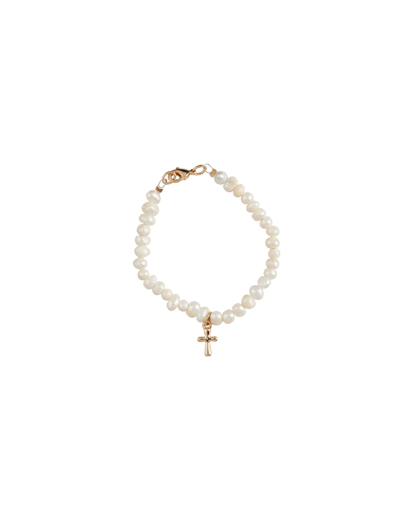 Mudpie Mud Pie - Gold Boxed Cross Bracelet