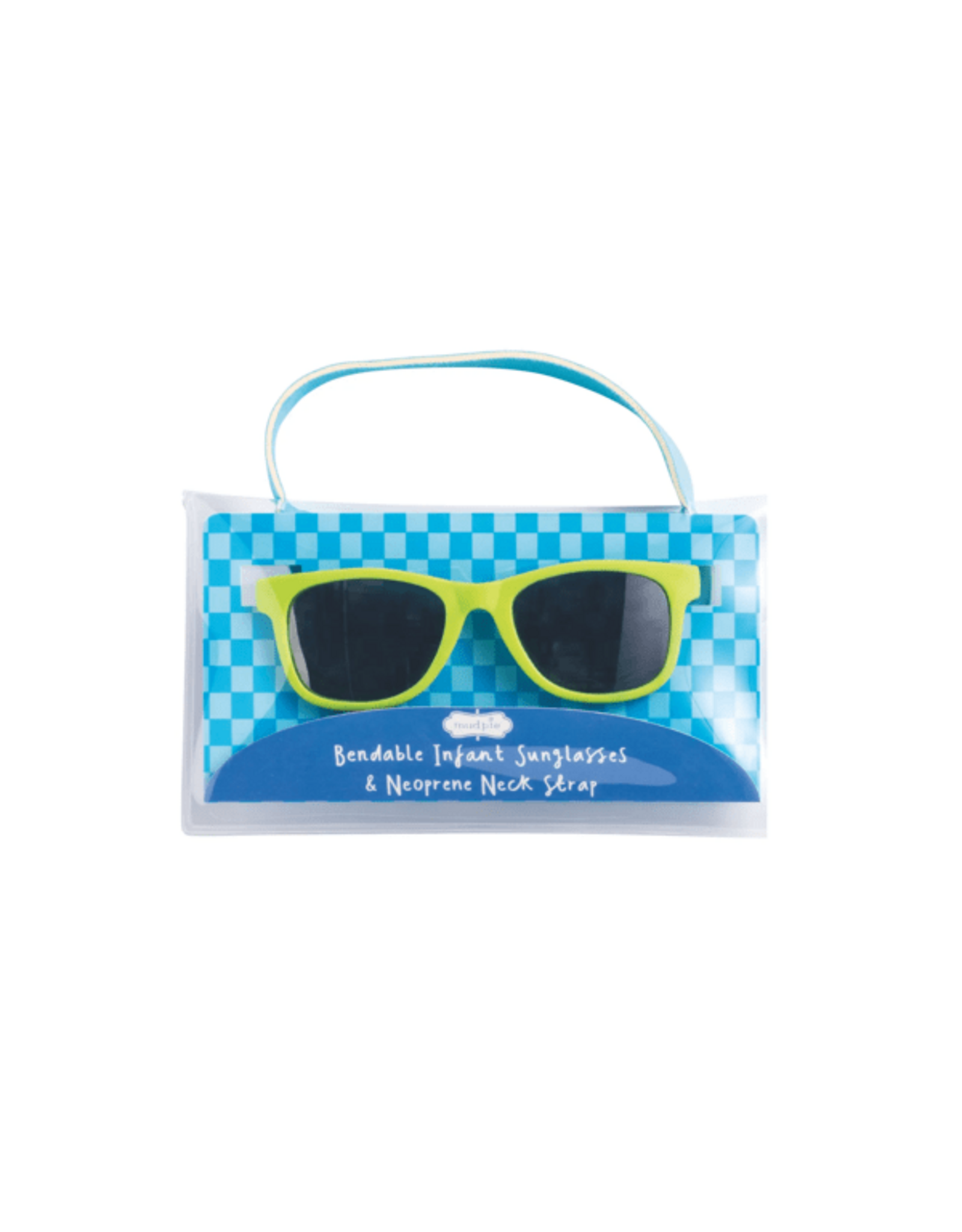 Mudpie Mud Pie- Green Baby Bendable Sunglasses