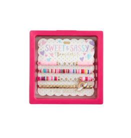Mudpie Mud Pie - XOXO Beaded Bracelets