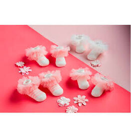 Mudpie Mud Pie- Tutu Socks 0-6M