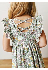 Swoon Baby Swoon Baby- Charleston Floral Flutter Twirl Dress