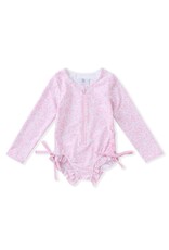Swoon Baby Swoon Baby- Whimsical Bows L/S Rashguard Swim