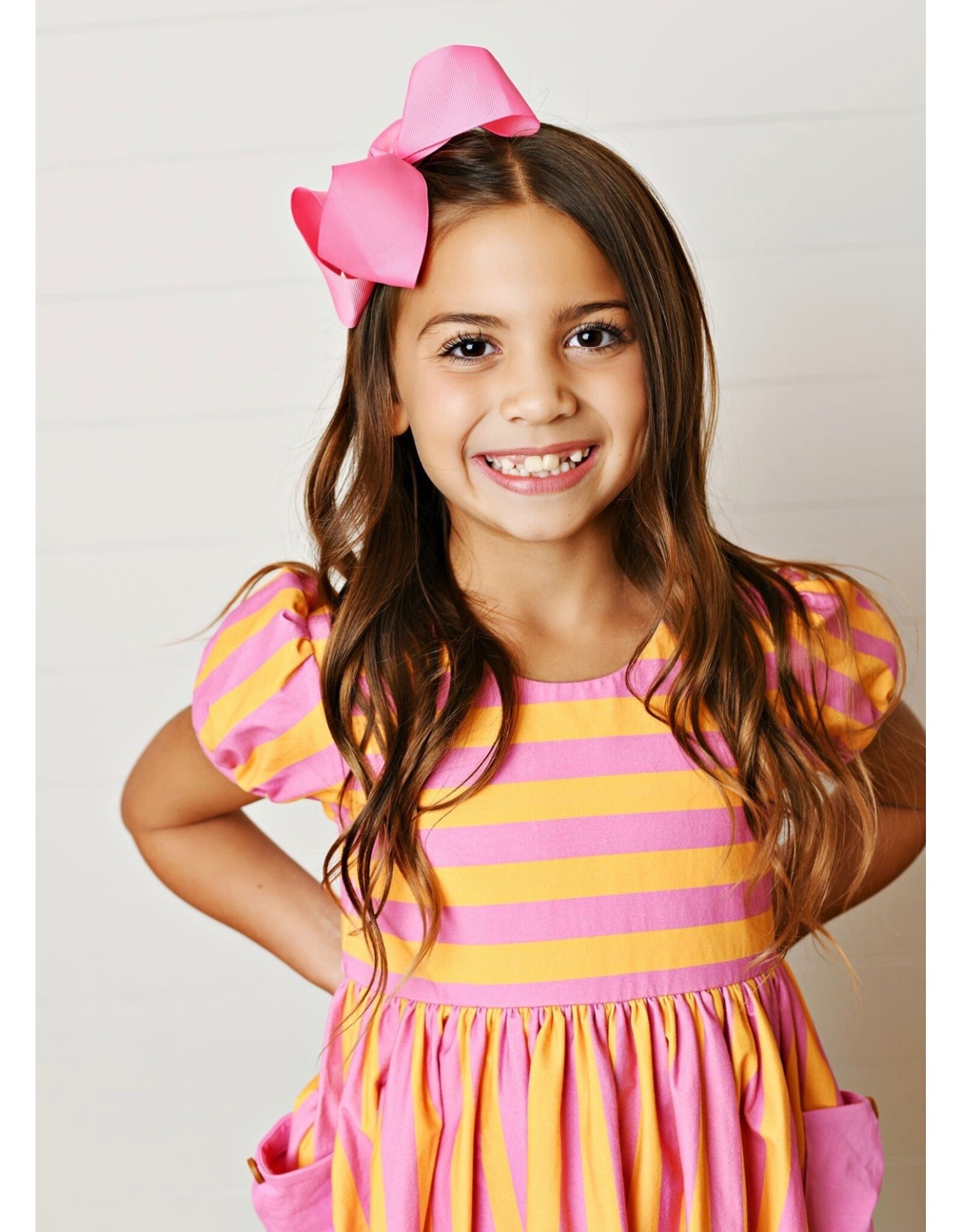 Swoon Baby Swoon Baby- Orange Sherbert Pocket Dress