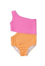 Swoon Baby Swoon Baby- Orange Shebert Cut Out One-piece Swimsuit