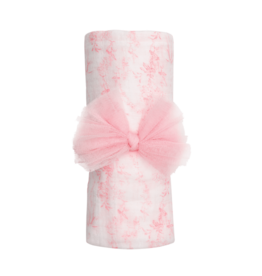 Mudpie Mud Pie- Pink Toile Swaddle & Headband Set