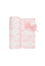 Mudpie Mud Pie- Pink Toile Swaddle & Headband Set
