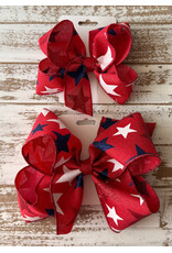 JP- Red Multi Star Bow