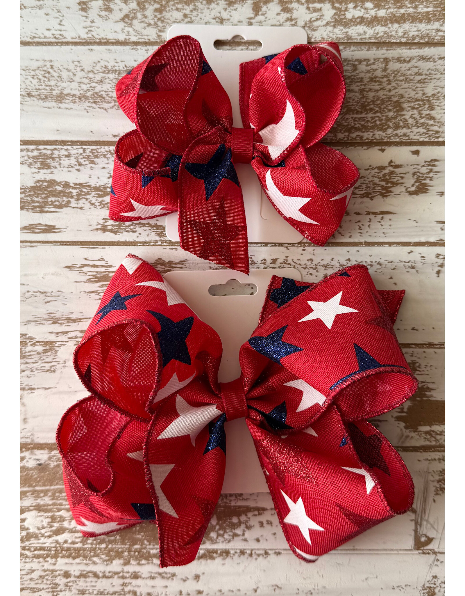 JP- Red Multi Star Bow