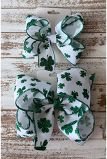 JP- St. Patrick's Day Clover Bow