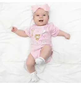 Sweet Wink Sweet Wink- Baseball Cutie Ballet Romper