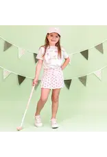 Sweet Wink- Pink Bow Athletic Skort