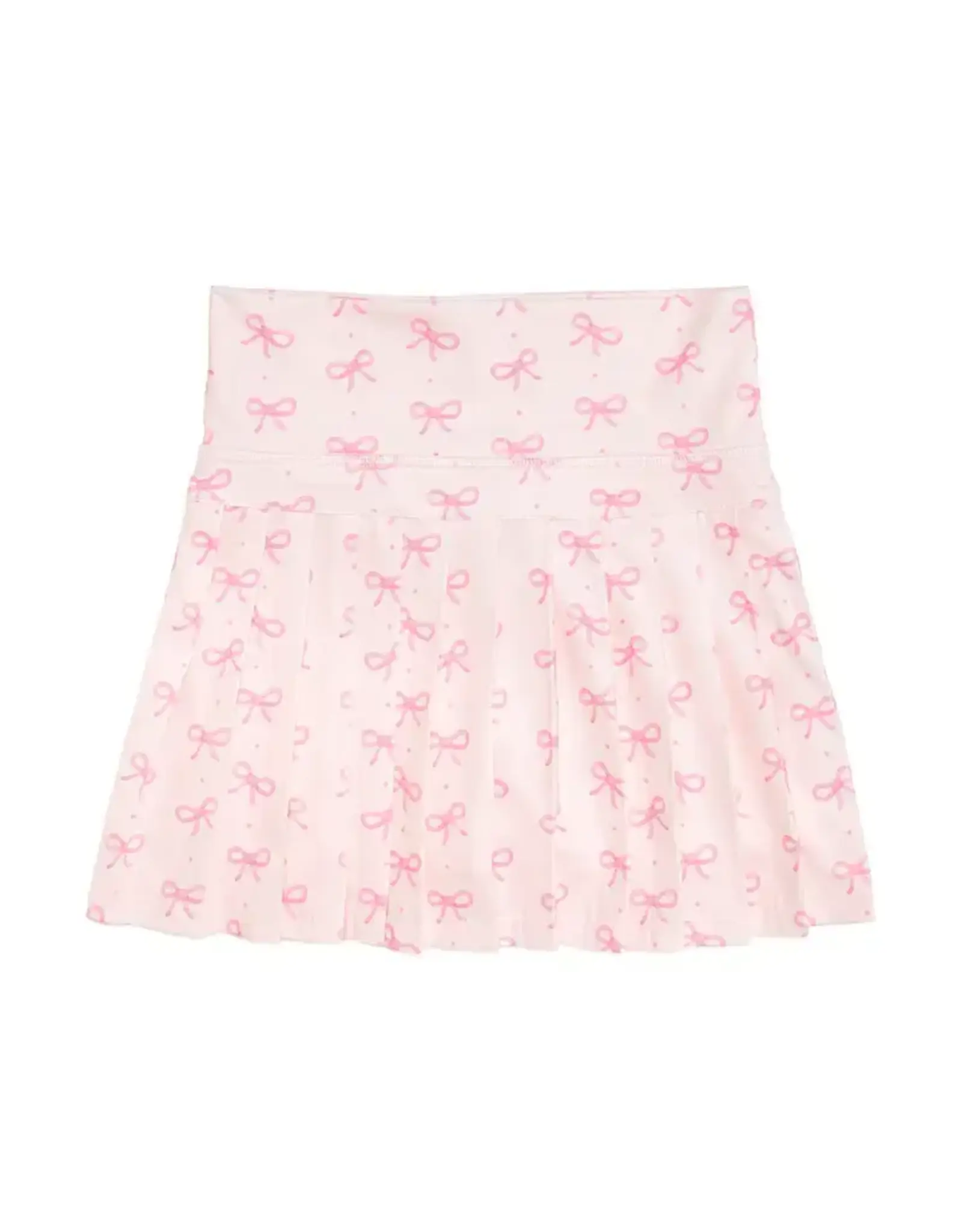 Sweet Wink- Pink Bow Athletic Skort