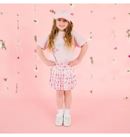 Sweet Wink- Cherry Bow Athletic Skort