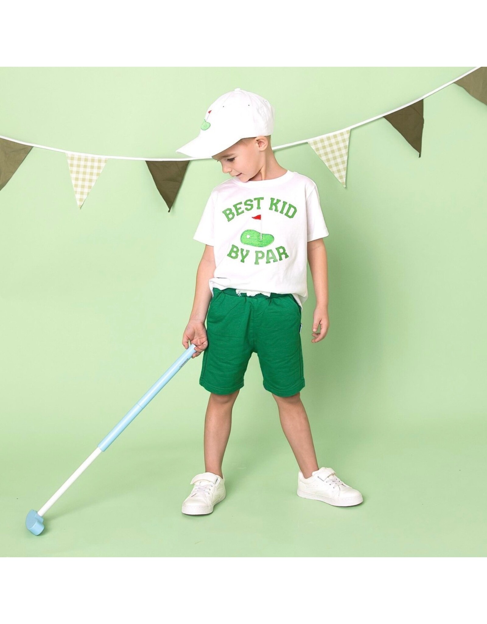 Sweet Wink Sweet Wink- Best Kid By Par Patch S/S White TShirt