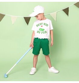 Sweet Wink Sweet Wink- Best Kid By Par Patch S/S White TShirt