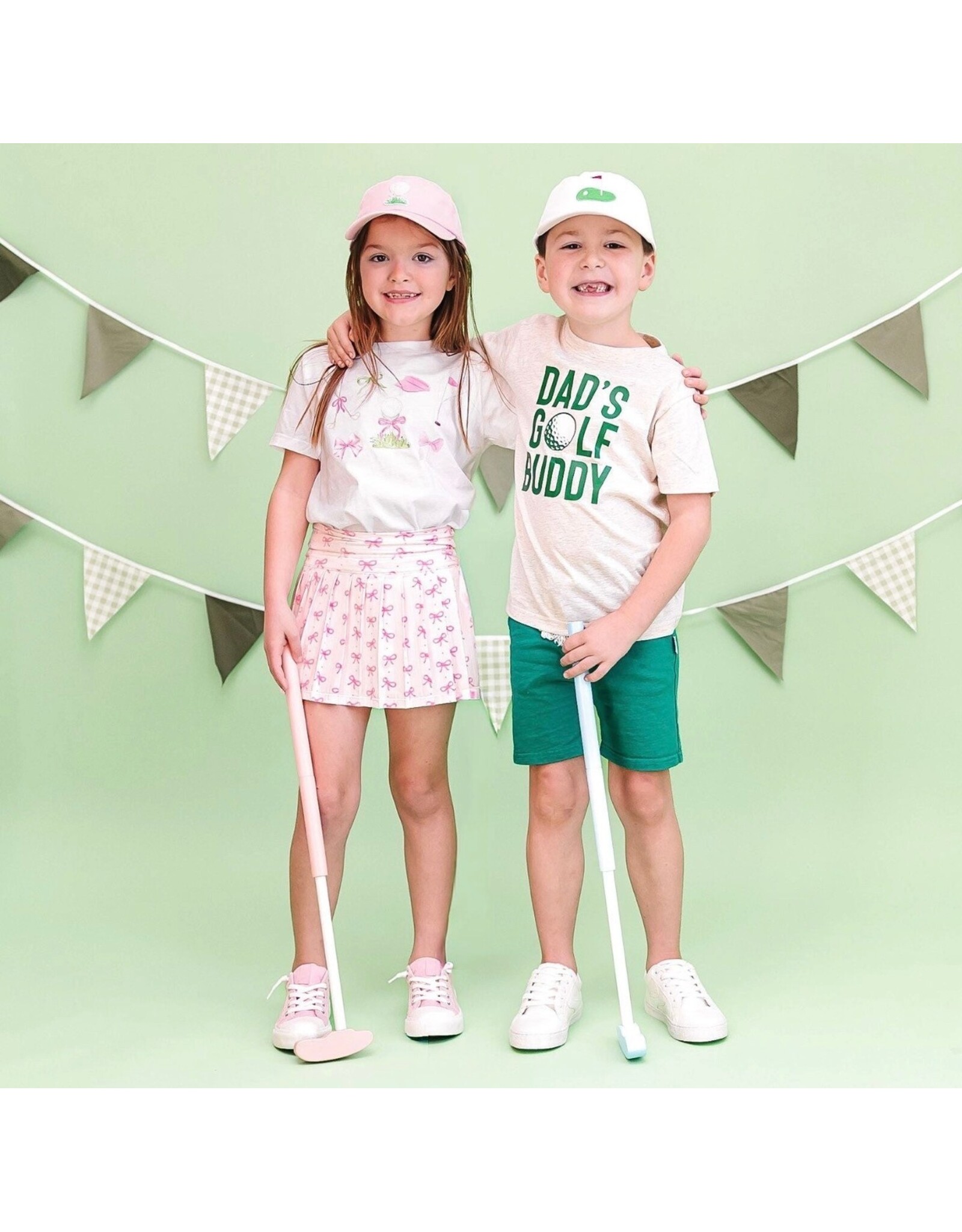 Sweet Wink- Dad’s Golf Buddy S/S Natural Heather TShirt