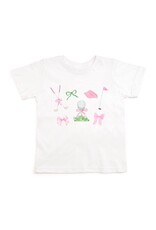 Sweet Wink Sweet Wink- Golf Icon S/S White TShirt
