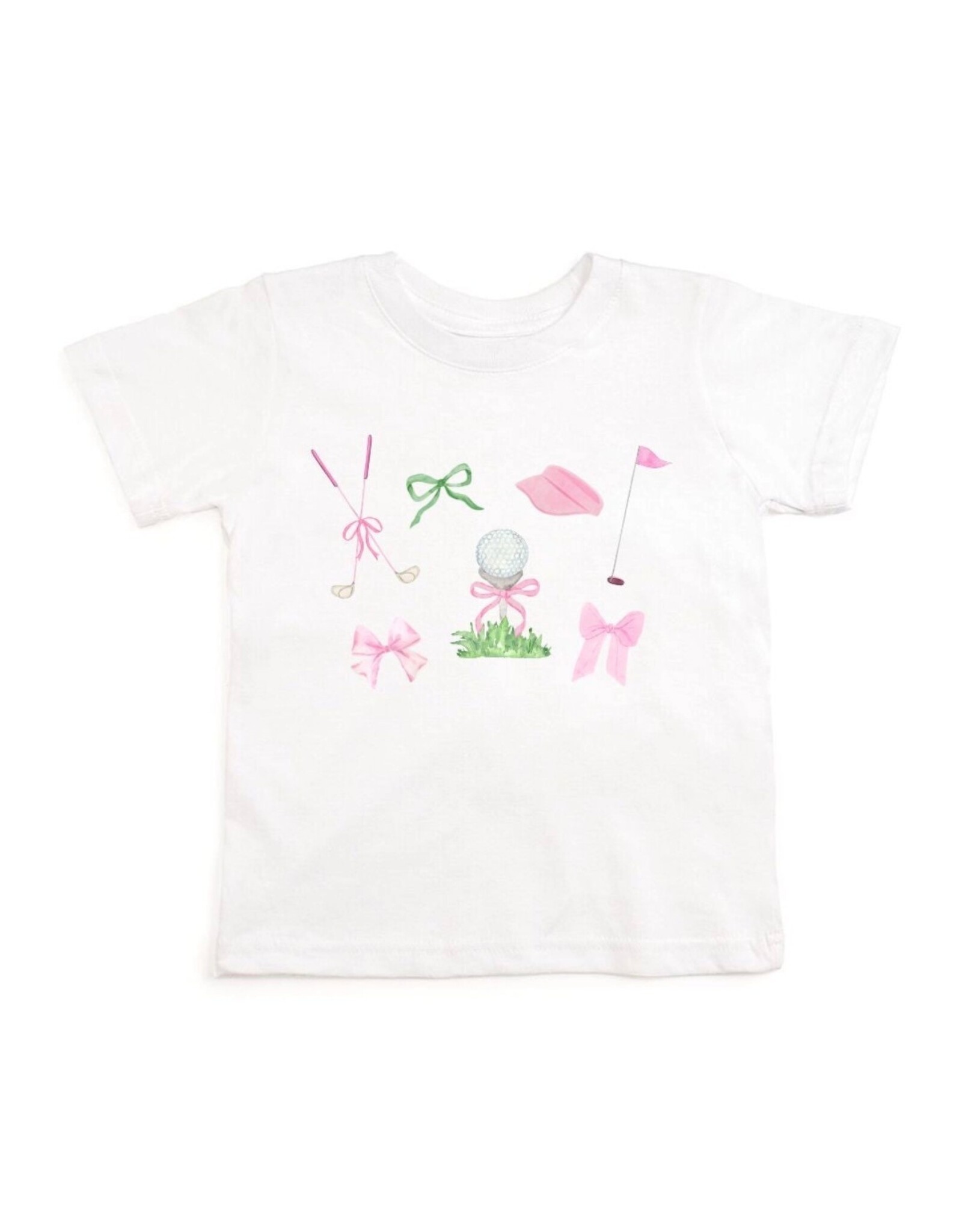 Sweet Wink Sweet Wink- Golf Icon S/S White TShirt
