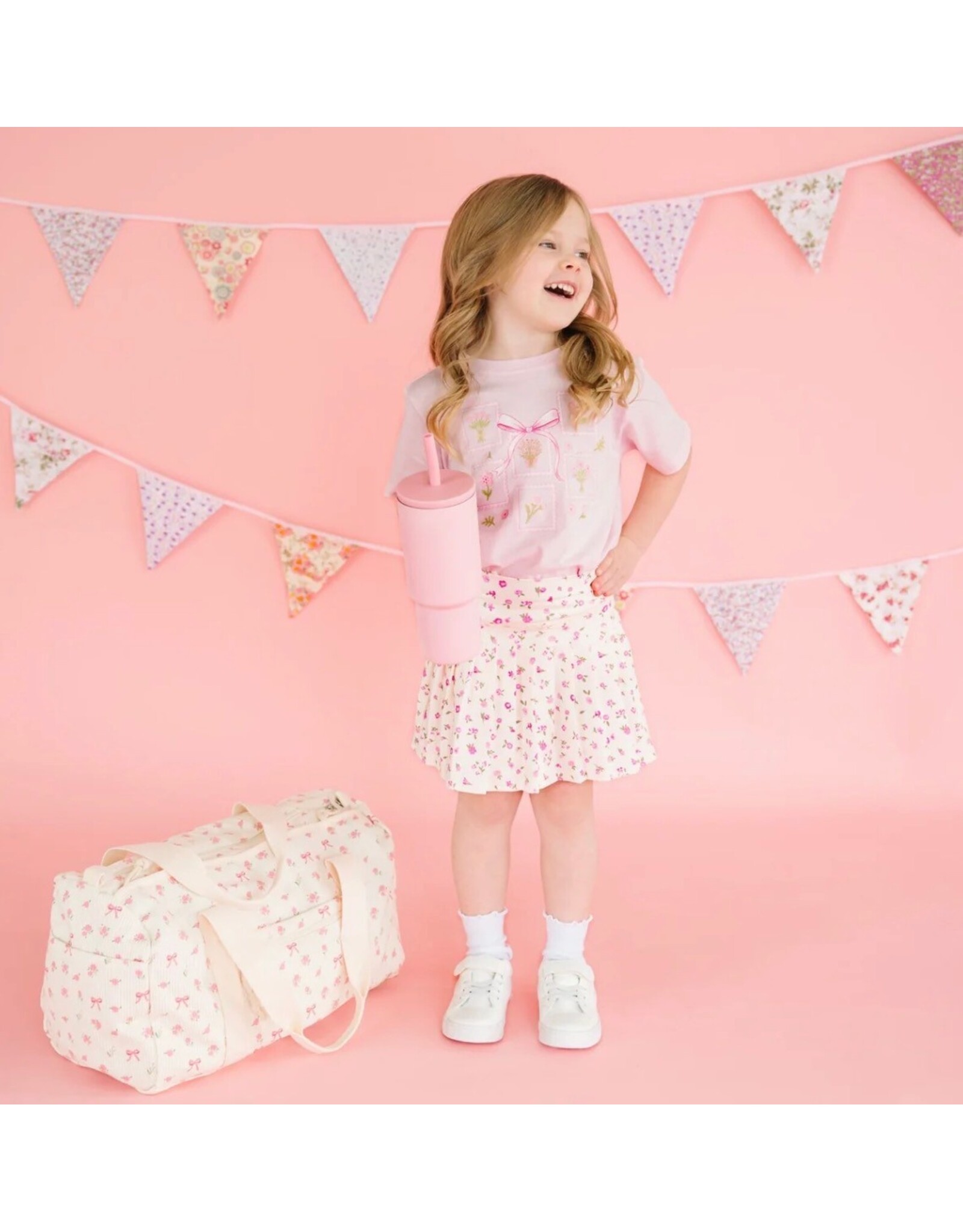 Sweet Wink- Bouquet Bow S/S Ballet TShirt