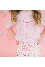 Sweet Wink- Bouquet Bow S/S Ballet TShirt