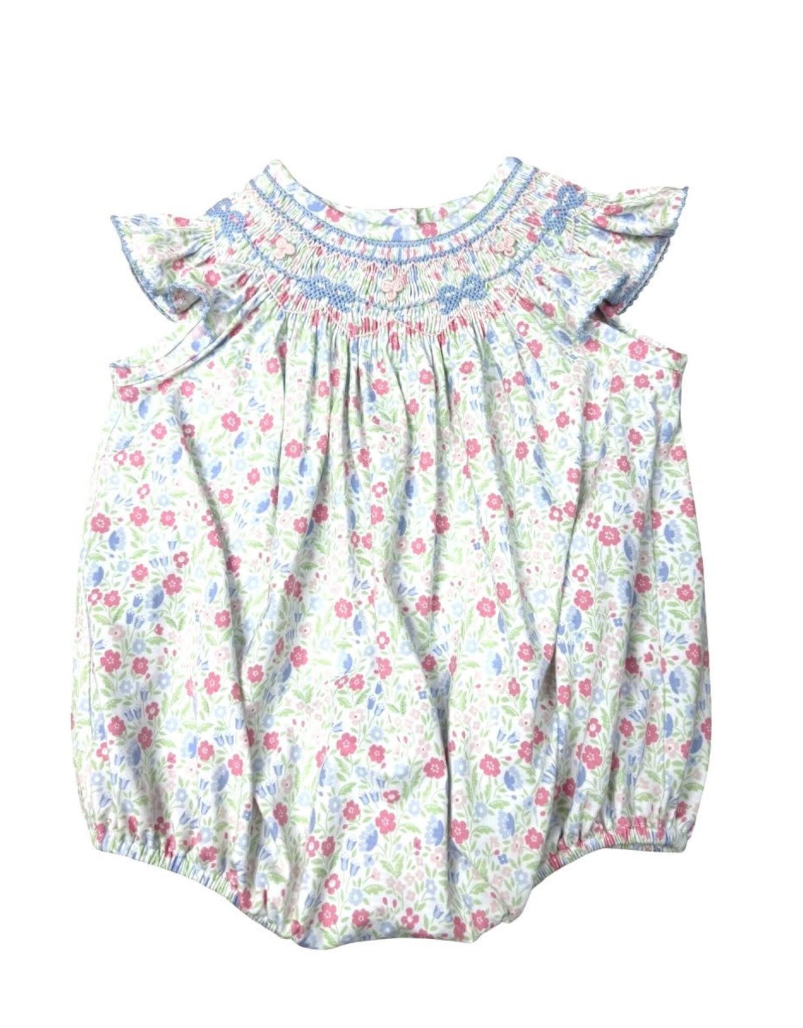 Three Sisters Three Sisters- In Full Bloom Smocked Geo Bubble