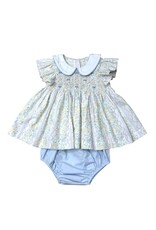 Three Sisters Three Sisters- Spring Bouquet Smocked Bloomer Set