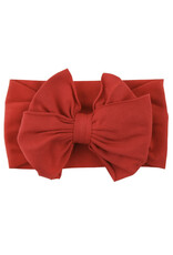 Ruffle Butts Ruffle Butts- Red Big Bow Headband