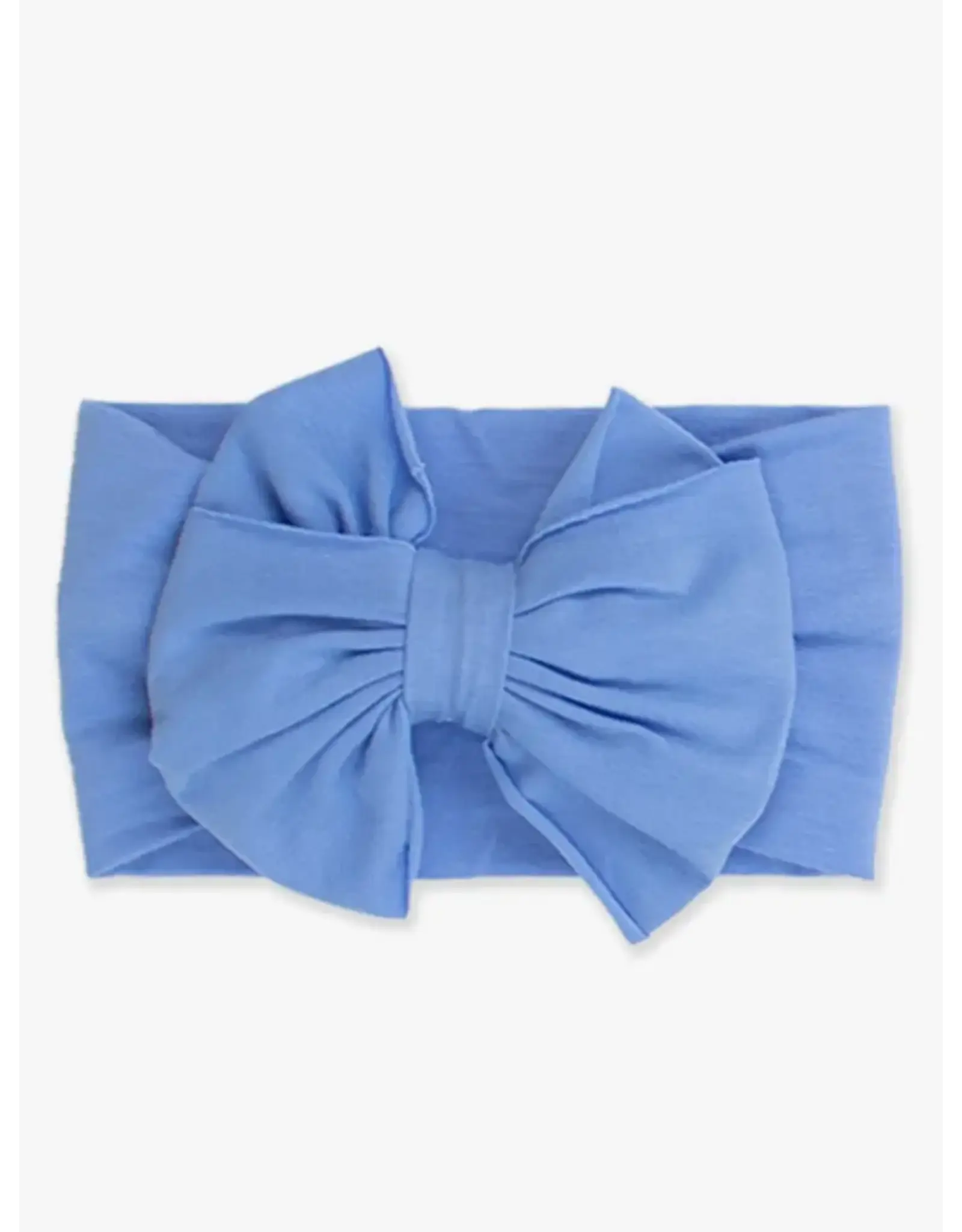 Ruffle Butts Ruffle Butts- Periwinkle Big Bow Headband