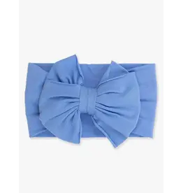 Ruffle Butts Ruffle Butts- Periwinkle Big Bow Headband