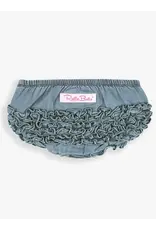 Ruffle Butts Ruffle Butts - Light Wash Denim Woven RuffleButt