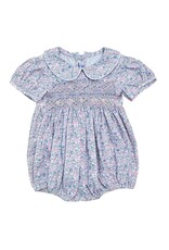 Sweet Dreams- Lily Floral Print Smocked Bubble