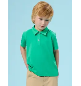 Ruffle Butts Ruffle Butts- Bright Green Performance Polo
