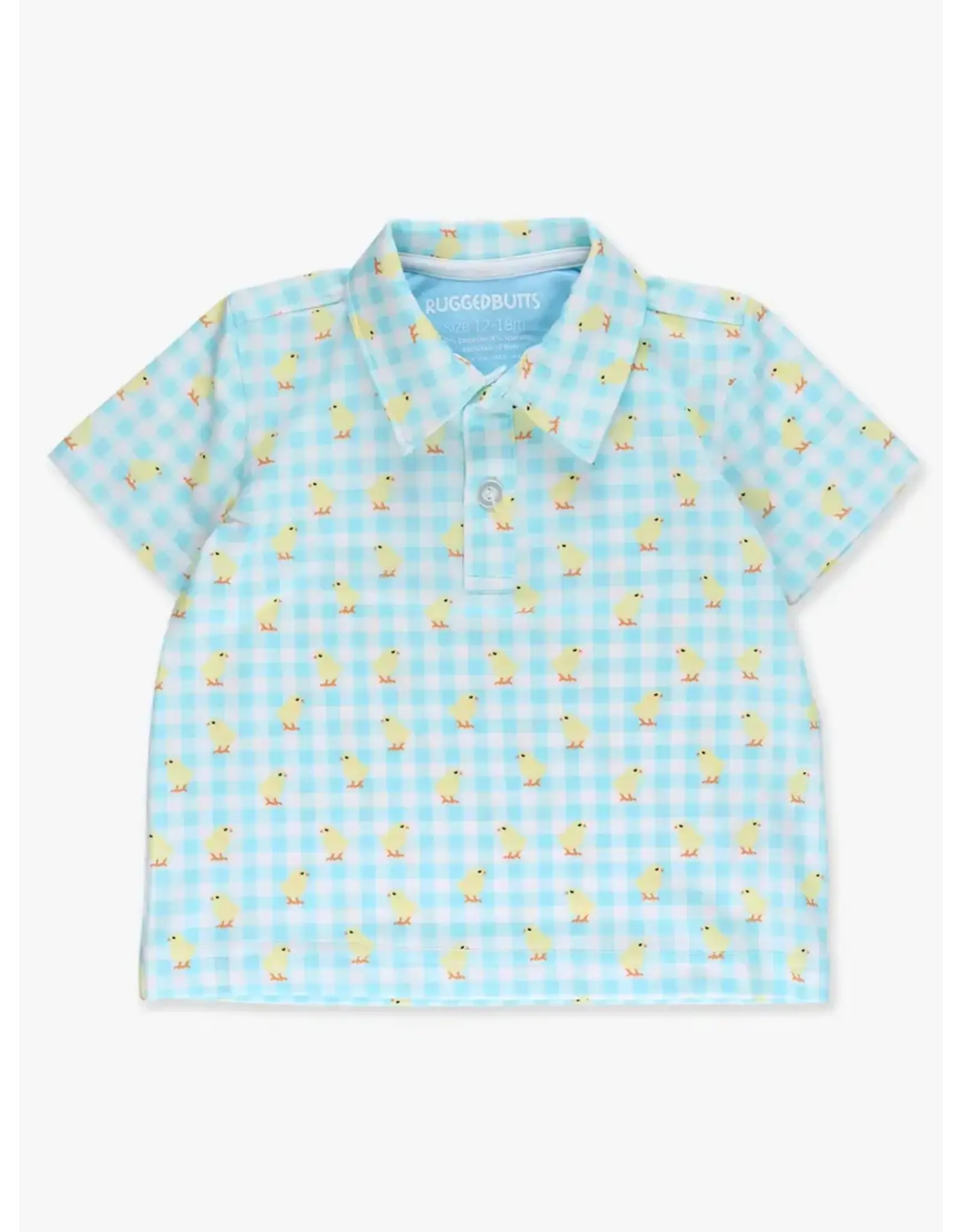 Ruffle Butts Ruffle Butts- Chirping Chicks Performance Polo