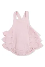 Angel Dear Angel Dear- Pink Lotus Muslin Ruffle Bubble