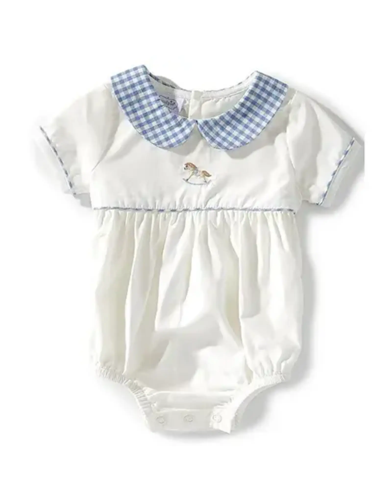Mudpie Mud Pie- Rocking Horse Gingham Bubble