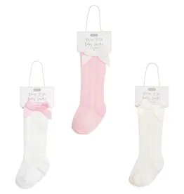 Mudpie Mud Pie- Knee High Baby Socks 0-12M