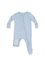 Angel Dear Angel Dear- Blue Fog Two-Way Zipper Footie