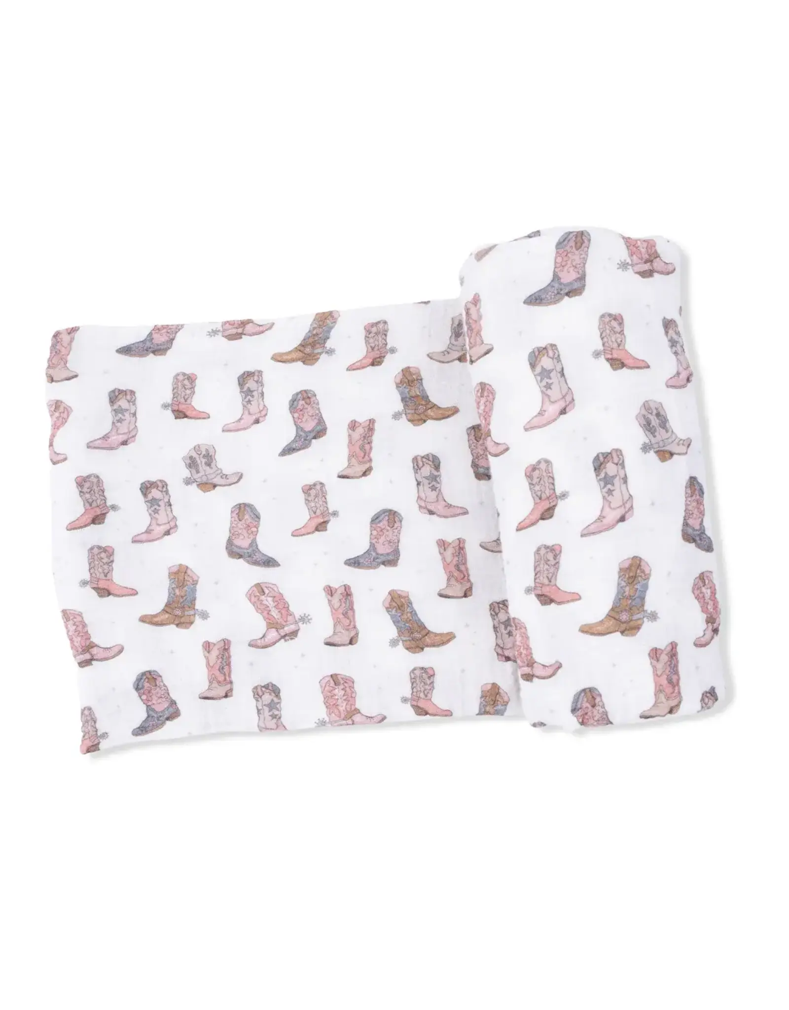 Angel Dear Angel Dear- Cowgirl Boots Swaddle Blanket