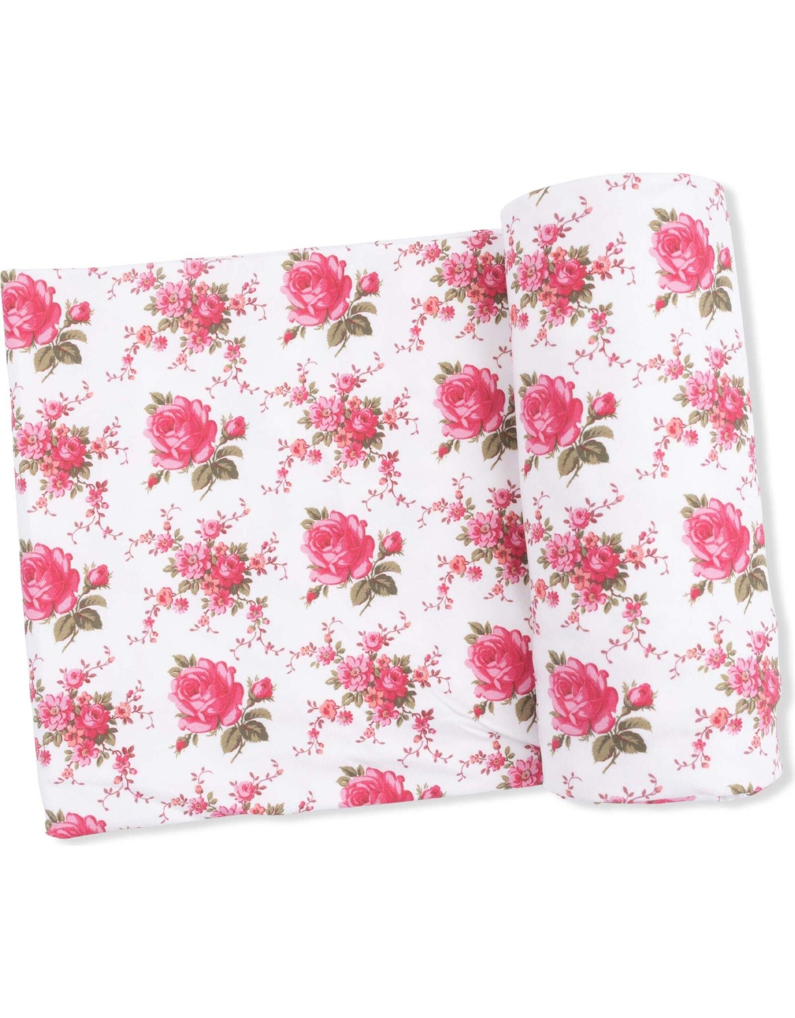 Angel Dear Angel Dear- Elegant Roses Swaddle Blanket