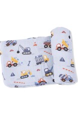 Angel Dear Angel Dear- Crayon Construction Swaddle Blanket