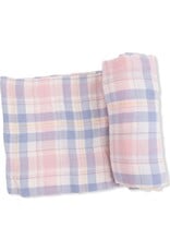 Angel Dear Angel Dear- Dusty Plaid Swaddle Blanket