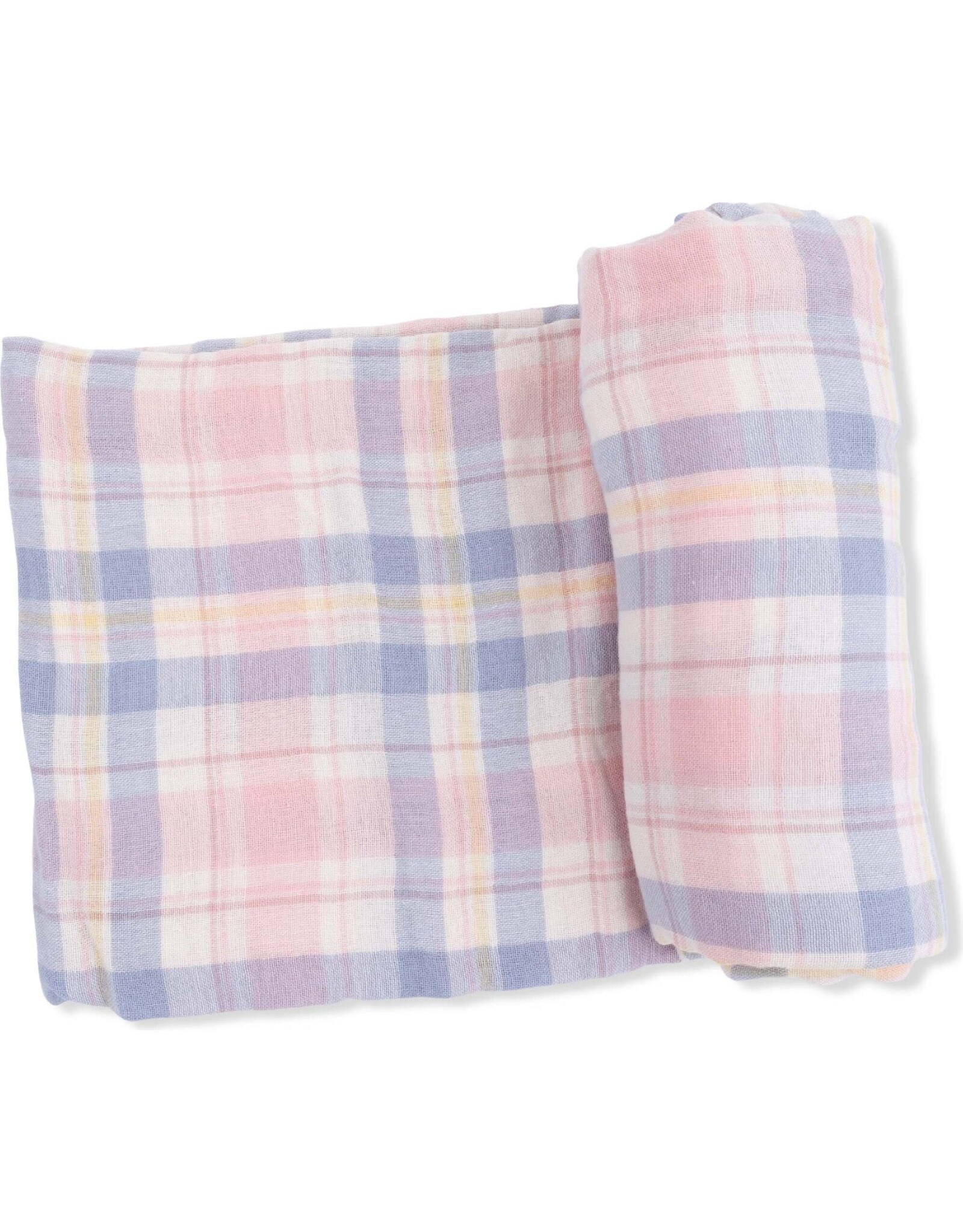Angel Dear Angel Dear- Dusty Plaid Swaddle Blanket