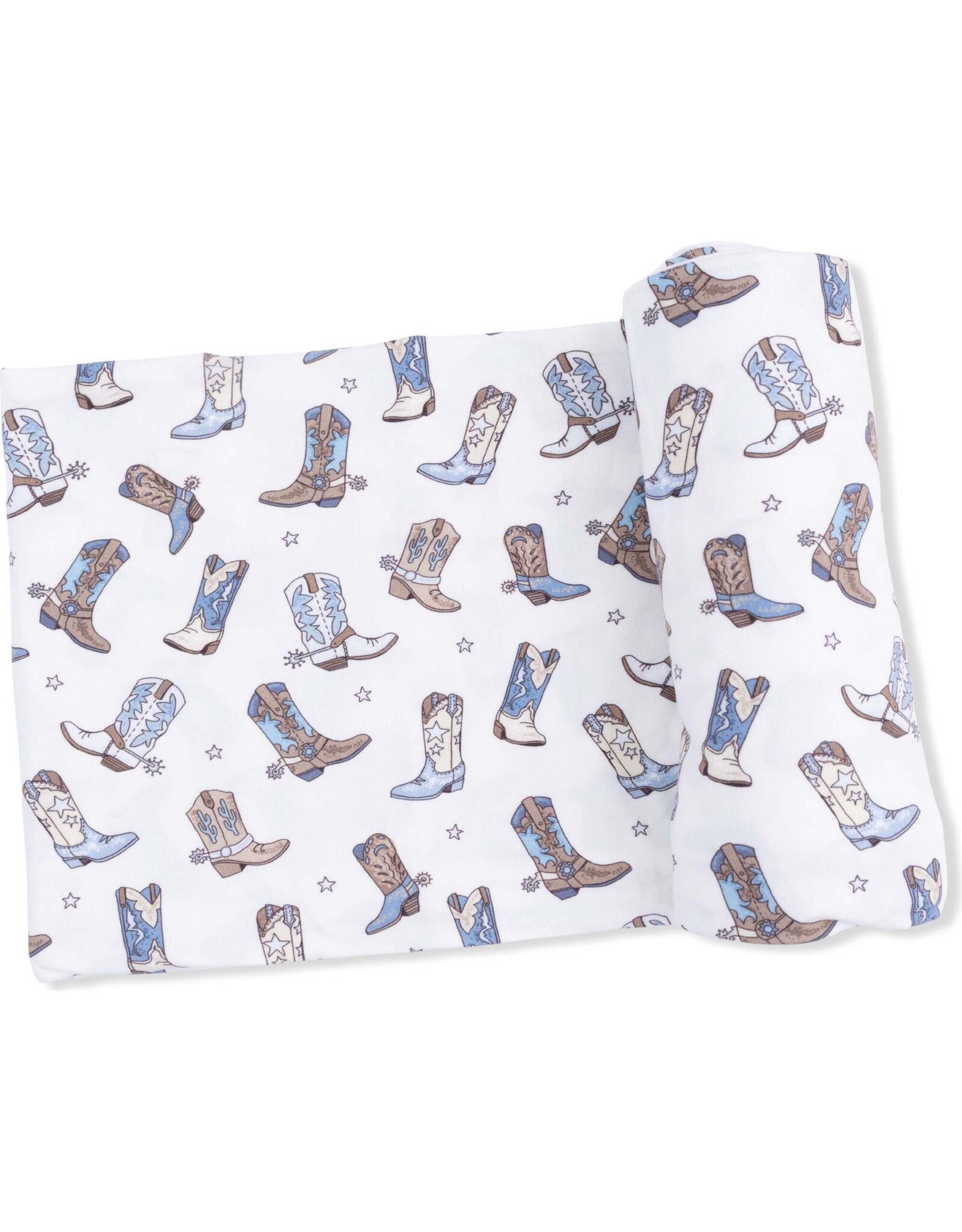 Angel Dear Angel Dear- Cowboy Boots Swaddle Blanket