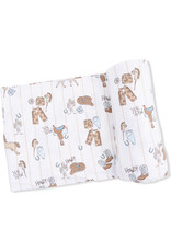 Angel Dear Angel Dear- Cowboy Nursery Swaddle Blanket