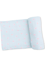 Angel Dear Angel Dear- Tiny Chery Stripe Swaddle Blanket